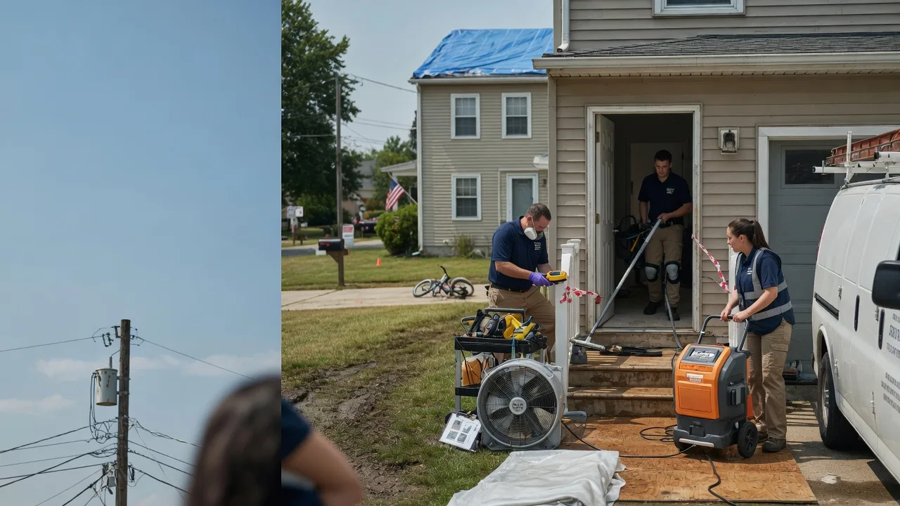 Water Damage Repair in Freeland, MI near me